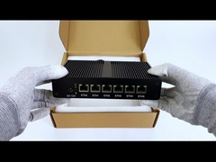 Intel Pentium 4405U 6LAN RJ45 Çift Ekranlı DDR4 Yazılım Yönlendiricisi