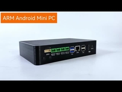 Çift LAN 4COM ARM RK3568 Endüstriyel Bilgisayar DDR4 8G EMMC 16G Android 11 Embedded Mini PC