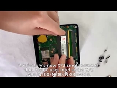 Intel DDR4 Mini Portable PC With WiFi Cooling Fan Dual HD 4K Ekranı Destekler