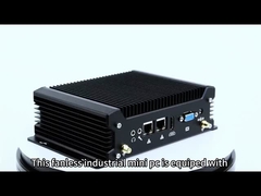 Intel Core Serisi İşlemci Endüstriyel Fansiz Bilgisayar Mini PC Dual LAN Dual COM ile