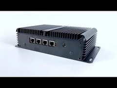 DDR4 16G RAM Intel N100 Fanless Endüstriyel Mini PC 4 LAN WIFI ile Çift COM Linux