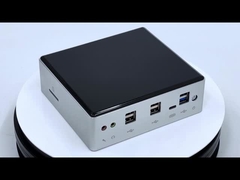 Intel Core I5 4210U 2 çekirdekli Endüstriyel Bilgisayar Çift LAN Çift COM ve Fan