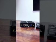 Fansiz Endüstriyel Mini PC DDR4 16GB RAM ile Windows 11 Linux Destekler