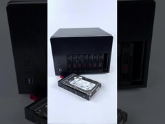 NAS Sunucu N150 8 Yuvalı Ana Bilgisayar Arayüzü NAS Ağ Bağlantılı Depolama Muhafazası