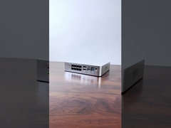 Intel Core i7-8705G, 8 LAN, 2 HDMI, 1 DC, DDR4 64GB RAM Endüstriyel Mini PC