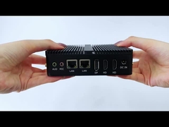 Intel Celeron J6412 İşlemcisi DDR4 16GB RAM ve 2 HD Endüstriyel Fanless PC ile