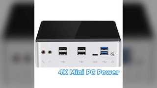 Intel Core Mini PC 4K NVMe SSD Güç Merkezi