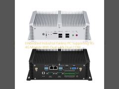 Fansız Endüstriyel PC 3G 4G Çift LAN Çift COM