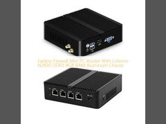 Fansız Mini PC Yönlendirici Güvenli Ağ Hızı