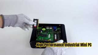 6 COM 2 LAN 14 GPIO'lu Intel Core i7 8650U İşlemci Endüstriyel PC