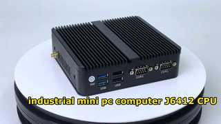 Çift LAN Çift COM'lu X30G Intel Celeron J6412 Endüstriyel Bilgisayar