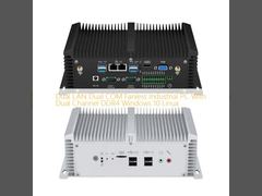 Fansız Endüstriyel PC Çift LAN Çift COM Win10 Linux