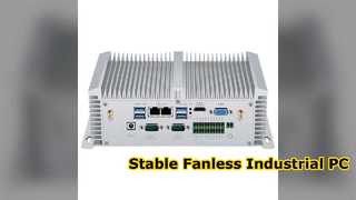 Fansız Endüstriyel PC Çift LAN Çift COM