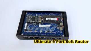 Intel Pentium 4415U İşlemcili 6 Intel I225 Gigabit LAN Bağlantı Noktalı Mini Bilgisayar