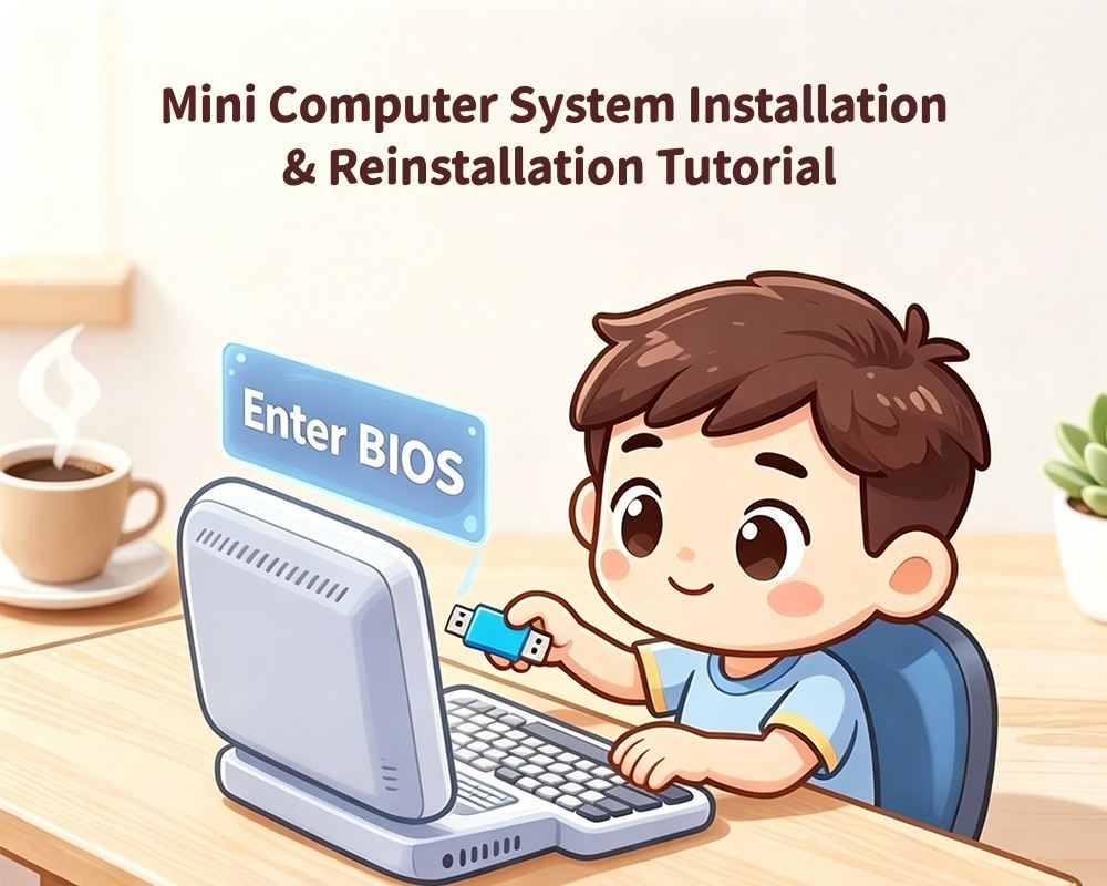 Şirketin en son blog yazıları Sıfır Temel Kılavuzu Mini Bilgisayar Sistemi Kurulumu ve Yeniden Kurulumu Başlangıç ​​Düzeyi Eğitimleri