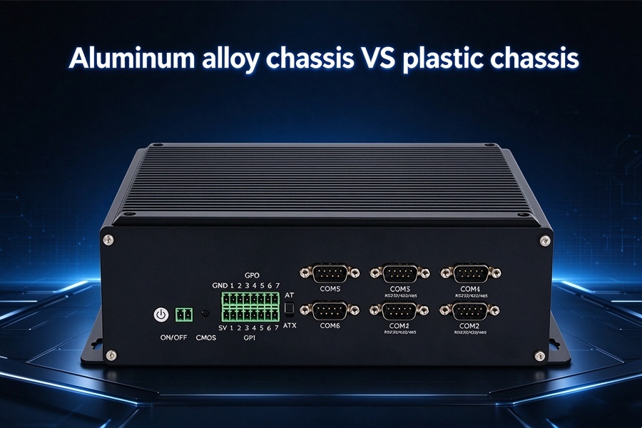 Şirketin en son blog yazıları Aluminum alloy chassis VS plastic chassis: Differences in heat dissipation and shielding for industrial PCs