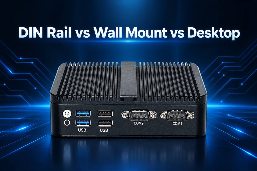 Şirketin en son blog yazıları DIN Ray vs Duvar Montajı vs Masaüstü: Endüstriyel Mini PC'niz İçin Doğru Montajı Seçmek