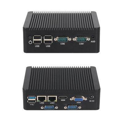 Intel Celeron N2840 işlemcisi ve DDR3L ile çift LAN 4 COM Endüstriyel Mini PC