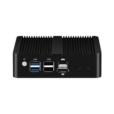 satın al Inter N100 DDR5 16GB Mini Firewall PC Linux ile Dört LAN Yazılım Yönlendiricisi online manufacture