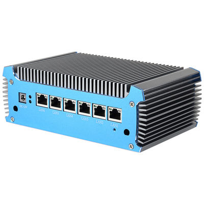 satın al Intel Celeron 3865U Soft Router Mini PC 6 RJ45 i211AT Gigabit LAN ve DDR4 RAM ile online manufacture