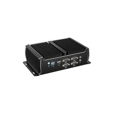 satın al 4 çekirdek 8 iplik Mini Fanless PC Intel Core I7 1195G7 Dual LAN 6COM DDR4 ile online manufacture
