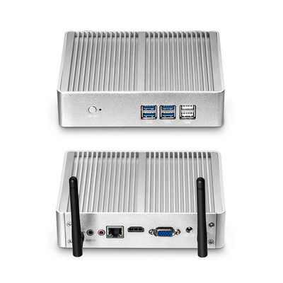 satın al Intel Celeron ve Core Fanless Mini PC DDR3 RAM 8GB Destek Çift Ekran Ekranı online manufacture