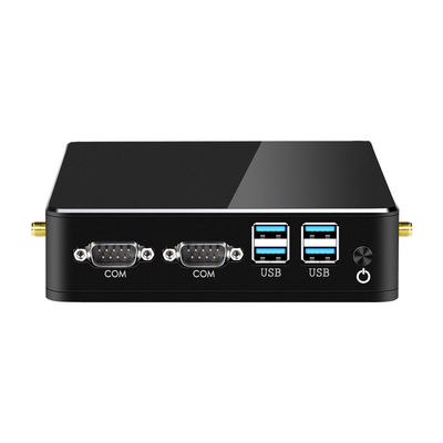 satın al Intel Core i5 8250U Endüstriyel Fansiz Bilgisayar mSATA SSD Çift Ethernet Çift COM online manufacture
