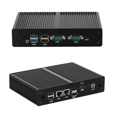 satın al Intel N100 16 GB 2 LAN 2 COM'lar Fansiz Endüstriyel Mini PC online manufacture