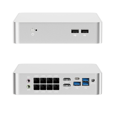 satın al Intel Core i7-8705G, 8 LAN, 2 HDMI, 1 DC, DDR4 64GB RAM Endüstriyel Mini PC online manufacture