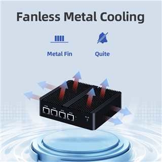 satın al Intel N150 Processor With Four LAN and Dual COM 1HDMI 1DP Industrial Mini PC online manufacture