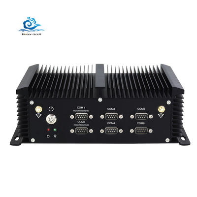 satın al Intel Core i5-4200U Industrial Mini PC with 6*RS232 RS422 RS485 8*USB and IP68 Rated Fanless Embedded Computer Çevrimiçi üretim