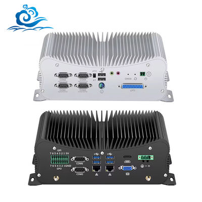 satın al Intel Core i5-7267U DDR4 RAM ve M.2 NVMe SSD Endüstriyel Bilgisayarı ile Fanless Mini PC Çevrimiçi üretim