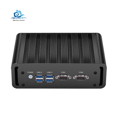 satın al Siyah Renkli Fansız Endüstriyel Mini PC, 12V Güç, DDR3 RAM ve 1 Yıl Garanti Çevrimiçi üretim