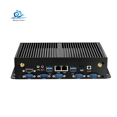 satın al HLY J1900 Endüstriyel Bilgisayar 8 USB Port 3G/4G LTE ve Kompakt Boyut 235x137x55mm Fanless Embedded Bilgisayar Çevrimiçi üretim