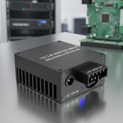satın al Fanlı 12V 2.4A Adaptör Mini PC, Endüstriyel Otomasyon ve Ofis İçin İdeal 1 DC 12V 4Pin ATX Güç Kaynağı Çevrimiçi üretim