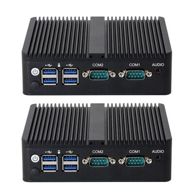satın almak Intel Celeron J6412 Endüstriyel Mini PC 4 Core 4 Thread Dual LAN Dual COM ile Çevrimiçi üretim