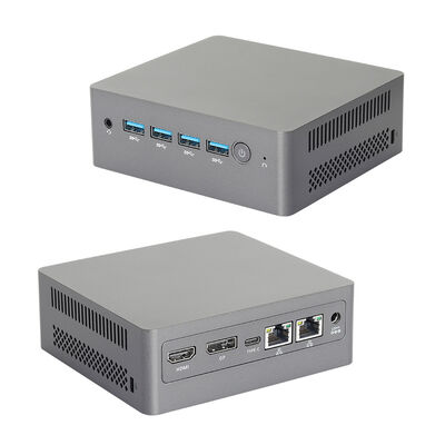 satın almak Celeron N5095 Çift LAN DDR4 16G Çift Bantlı Wifi ve Fanlı Plastik Intel Mini PC Çevrimiçi üretim