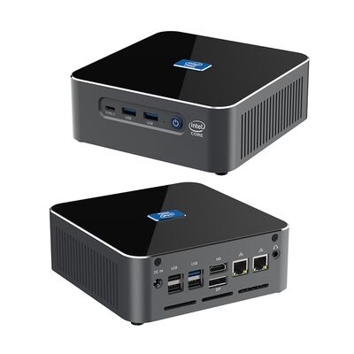 satın almak Intel Core I7 13700H Mini PC DDR5 Çift LAN 3 Ekran 4K Ekran Fanlı Mini PC Çevrimiçi üretim