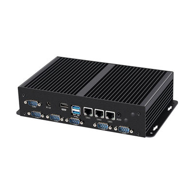 Endüstriyel Mini Fanless Bilgisayar Intel Core Serisi İşlemci 1115G4 3LAN 6COM DDR4 RAM