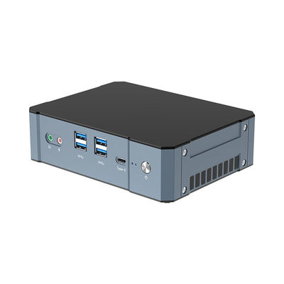 DDR5 Ev Ofisi Mini PC Fan Dual LAN 4 Ekran Ekran 2 M.2 SSD Masaüstü