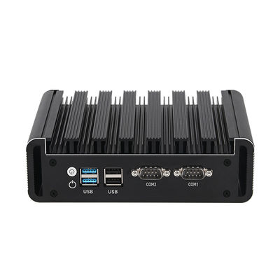 Intel N100 Endüstriyel Mini PC Çift LAN Çift COM DDR4 Endüstriyel için 16G RAM