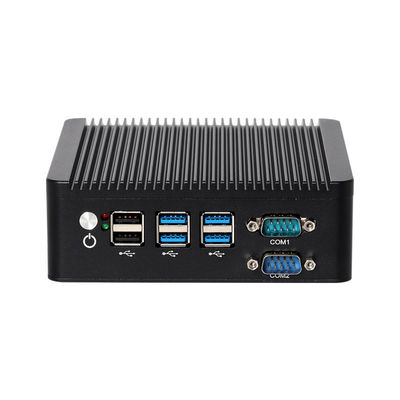 Intel N5100 DDR4 16G Endüstriyel Mini PC Linux Çift LAN 4COM Kiosk Dijital İşaret için