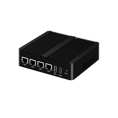 Intel N100 İşlemci Fansiz Endüstriyel Mini Bilgisayar Çift COM DDR4 RAM 4LAN