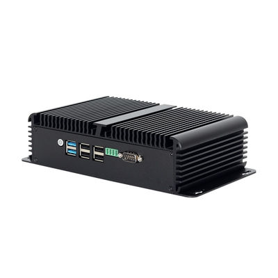 DDR4 16G RAM Intel N100 Fanless Endüstriyel Mini PC 4 LAN WIFI ile Çift COM Linux