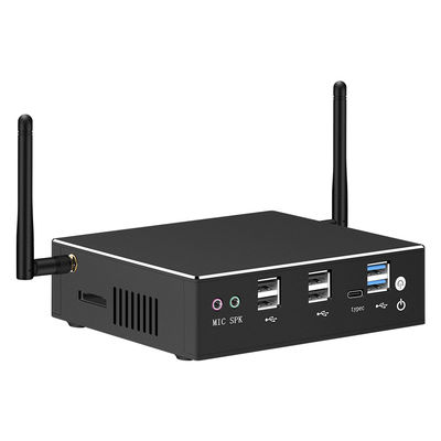 DP ve HDMI Intel Core Serisi işlemcisi ile çift LAN Ofis Masaüstü Mini Bilgisayar