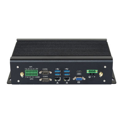 Intel Core I7 Endüstriyel Fansiz PC 1165G7 Mini PC Dual Ethernet Hexa COM ile