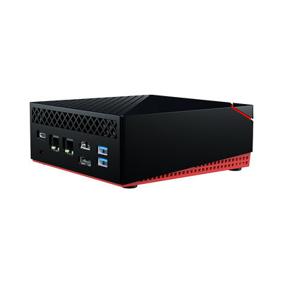 AMD Ryzen 5 5600U Mini PC Hexa Core PC Çift Ethernet Çift Kanal DDR4 Oyun için