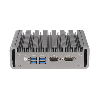 Intel Core I5-6200U Fanless Mini Endüstriyel Bilgisayarı Çift RS232 COM Çift LAN DDR4