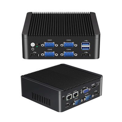 Intel Celeron J4125 Pentium N5000 Mini PC DDR4 RAM ve MSATA SSD Windows Linux ile