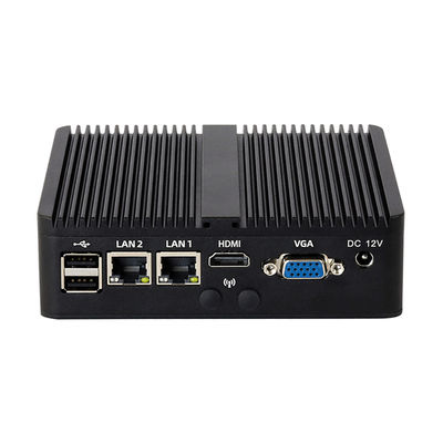 Intel Celeron J6412 Endüstriyel Mini PC 4 Core 4 Thread Dual LAN Dual COM ile